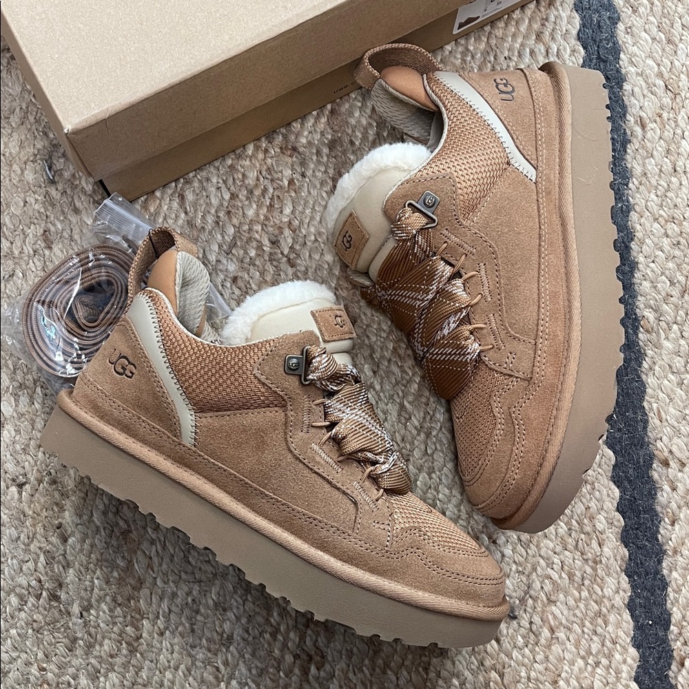 UGG Lowmel Chestnut NIB